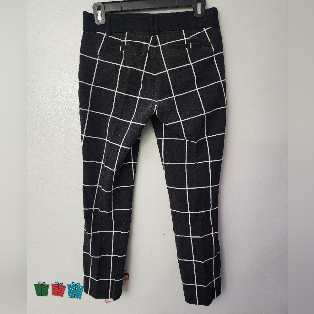 Candies Audrey Ankle Black And White Capris Size 5 - Picture 4 of 5